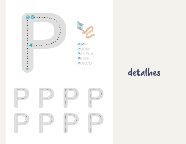 Traçando Números e Letras e Linhas Pacote de atividade - Imagem 5