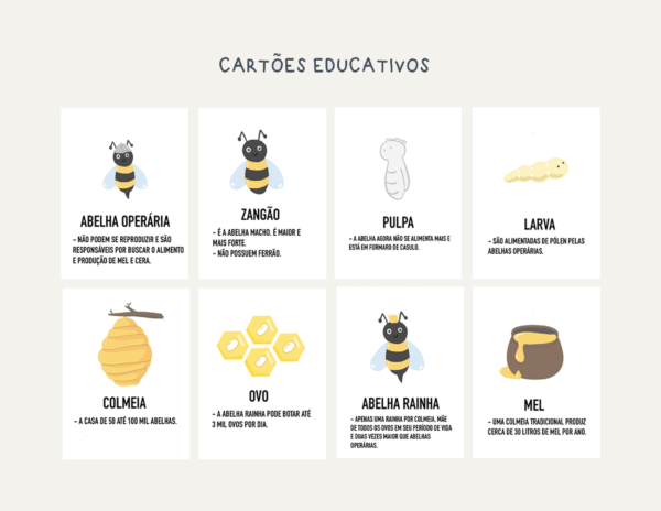 Vida da Abelha Pacote de atividades - Imagem 2