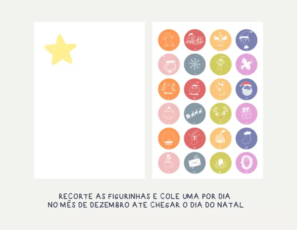 Calendário do Advento Árvore de Natal - Imagem 3