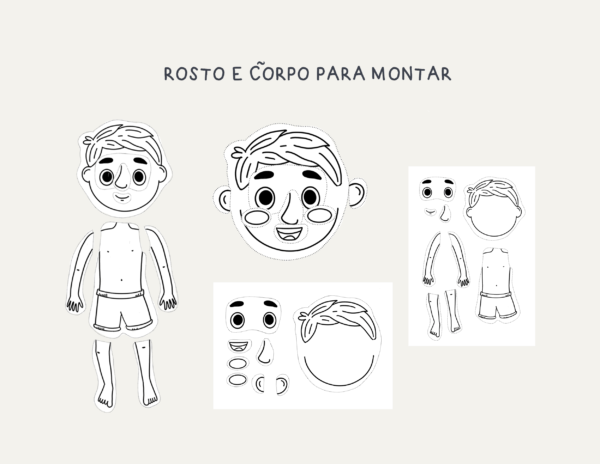 Corpo Humano para Iniciantes Pacote de atividades - Imagem 3