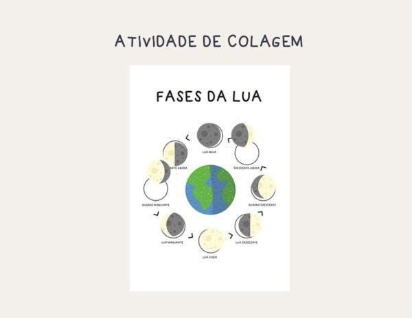 Pacote de atividades Fases da Lua - Imagem 3