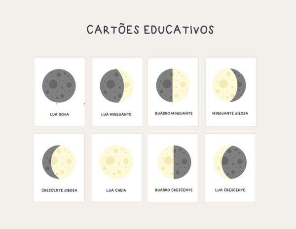Pacote de atividades Fases da Lua - Imagem 2