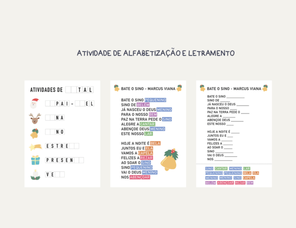 Pacote Natal de Atividades - Imagem 6