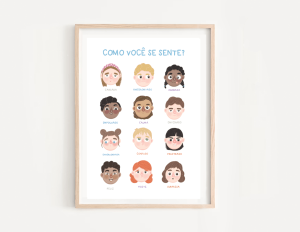 Poster Como você se sente
