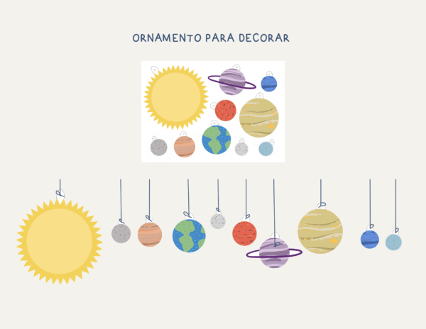Pacote de atividades Sistema Solar - Imagem 2