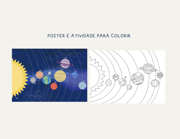 Pacote de atividades Sistema Solar - Imagem 4