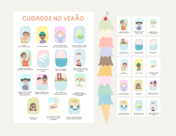 Cuidados no Verão para Crianças