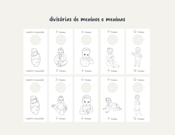 Etiquetas para Organizar Quarto de Bebê Dra. Bagunça - Imagem 2