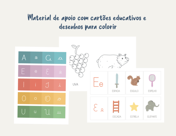 Vogais Aprendendo a Ler e Escrever - Imagem 8