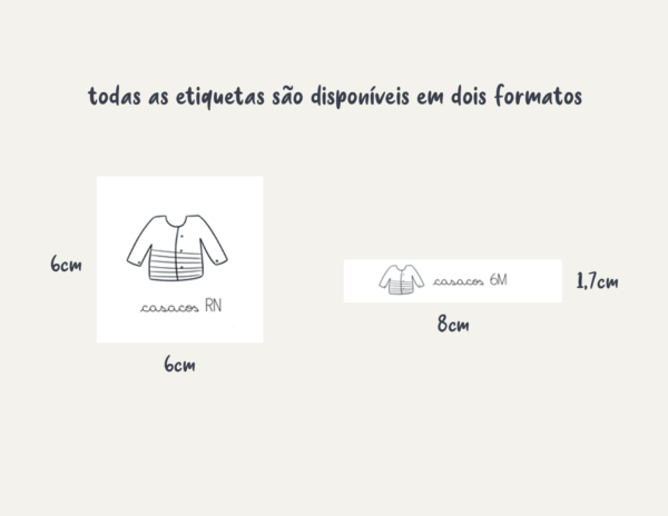Etiquetas para Organizar Quarto de Bebê Dra. Bagunça - Imagem 3