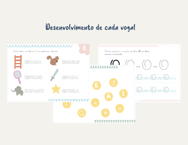 Vogais Aprendendo a Ler e Escrever - Imagem 4