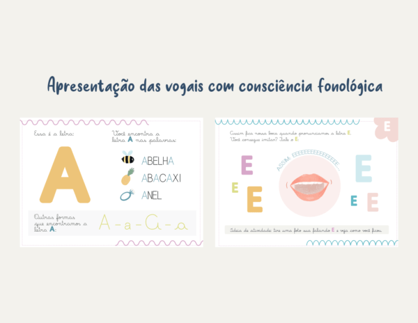 Vogais Aprendendo a Ler e Escrever - Imagem 2