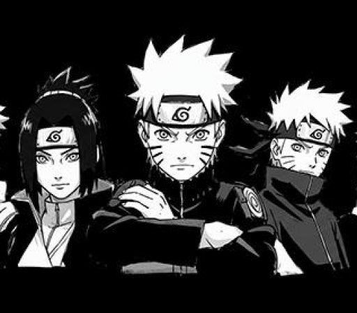 Desenho para Colorir Naruto Shippuden