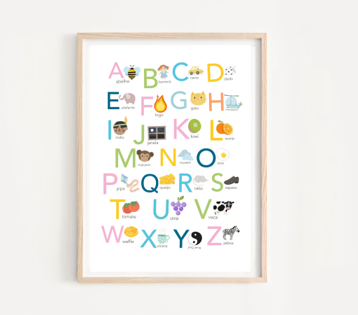 Poster Abecedário
