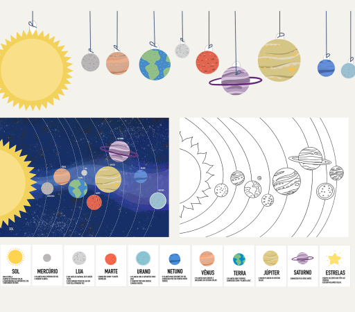Pacote de atividades Sistema Solar