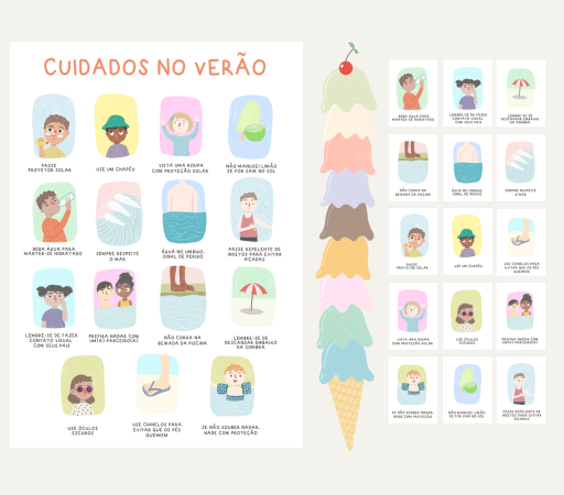 Cuidados no Verão para Crianças